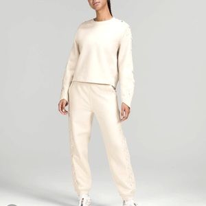 NEW! Lululemon Braided Sleeve Pullover & Braided Detail HR Jogger